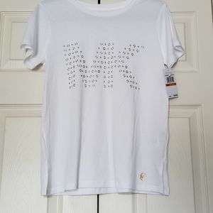 Michael kors white logo tshirt